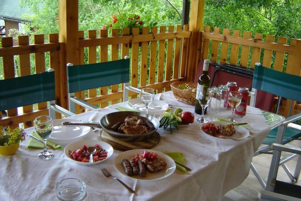 Drinska Tisina Villa Ljubovija Bagian luar foto